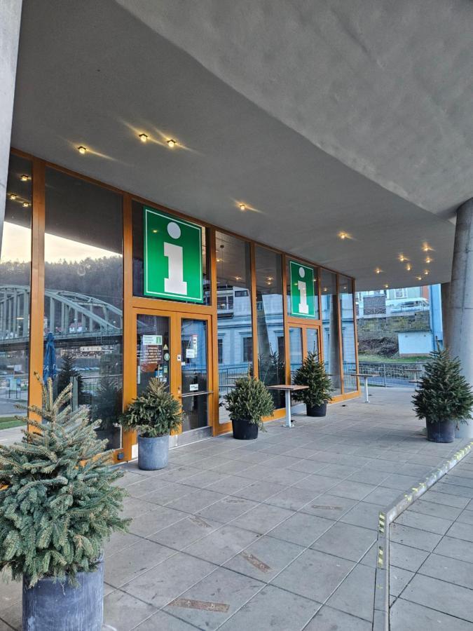 Apartman U Labe Decin Kültér fotó